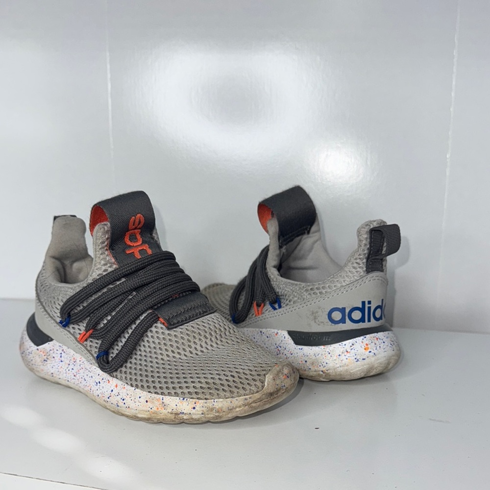 Adidas Kids Gray Sneakers
